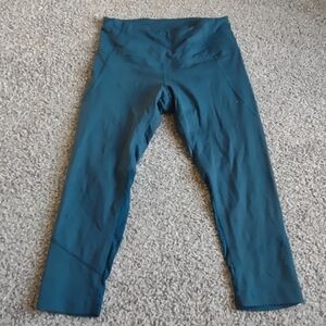 Teal Athletic Capris